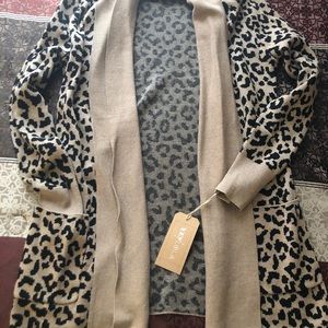 Leopard cardigan